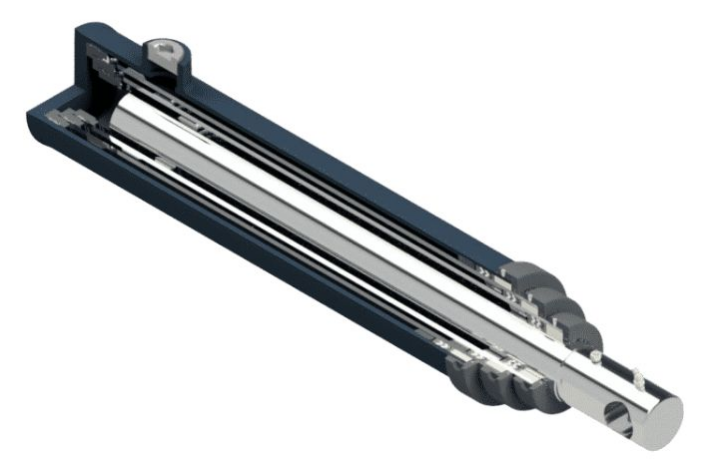 Ang mekanismo ng pagtatrabaho ng teleskopiko hydraulic cylinders