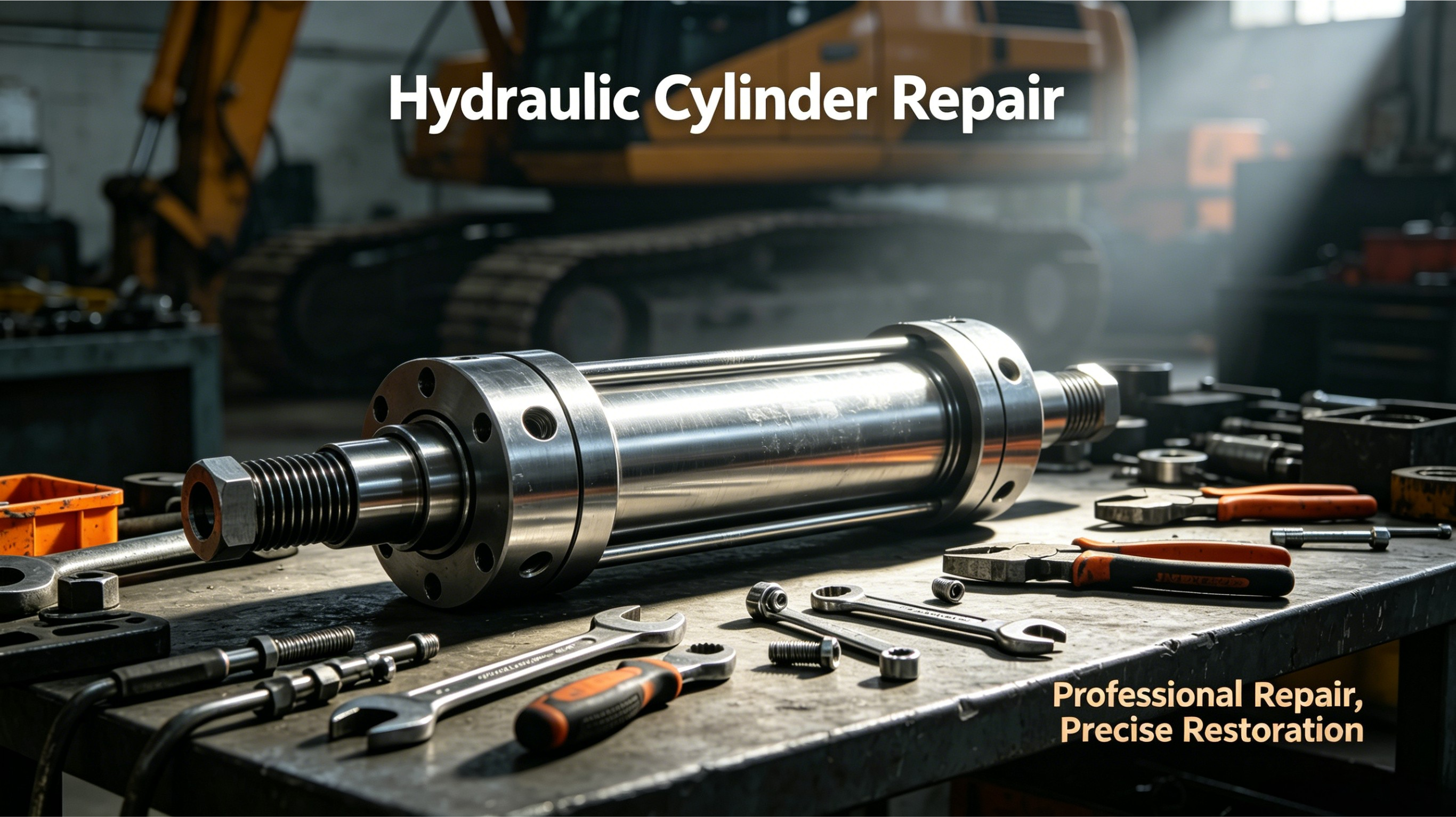 ​Pagsusuri sa Mga Sanhi ng Pagkabigo sa Ibabaw at On-site na Teknolohiya ng Pag-aayos ng mga Hydraulic Cylinder