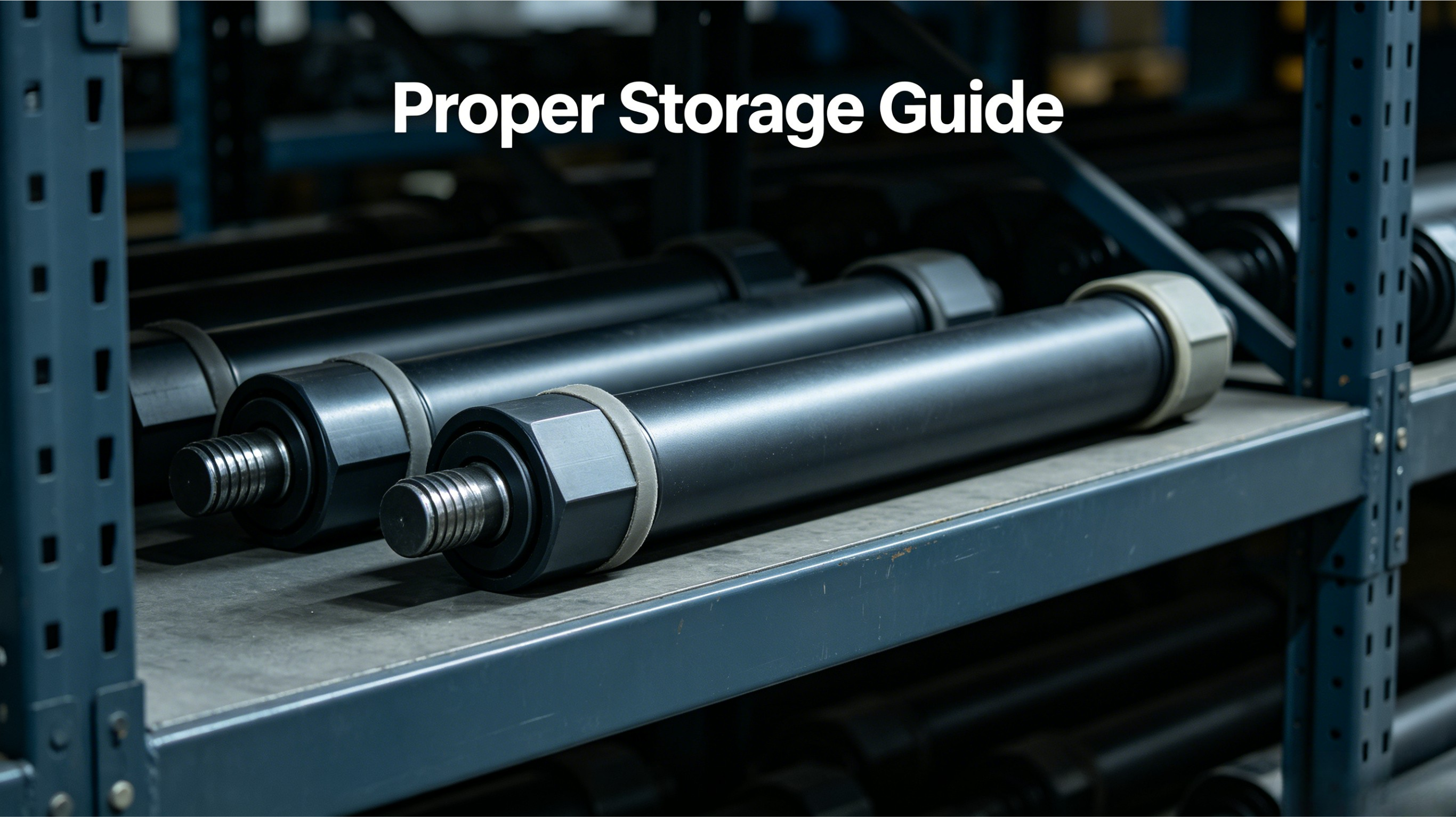 Praktikal na Gabay: Mga Pangunahing Kinakailangan para sa Hydraulic Cylinder Storage