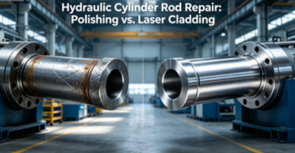 Hydraulic Cylinder Rod Scratch Repair Comparison: Polishing vs Laser Cladding – Gabay sa Gastos at Buhay ng Serbisyo