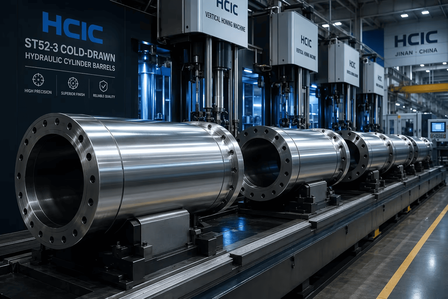 Beyond the Iron: Bakit Ang Paglipat ng HCIC sa ST52-3 Cold-Drawn Tubes ay Muling Tinutukoy ang Custom Cylinder Fatigue Life