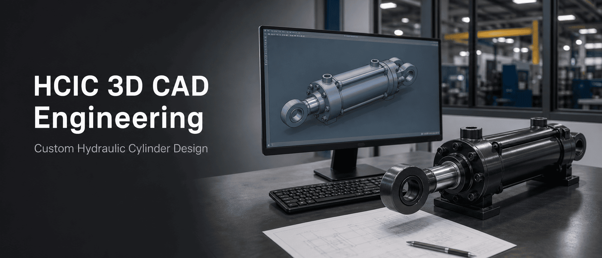 Ina-update ng HCIC ang 3D CAD Engineering Resource nito para sa Mga Custom na Hydraulic Cylinder