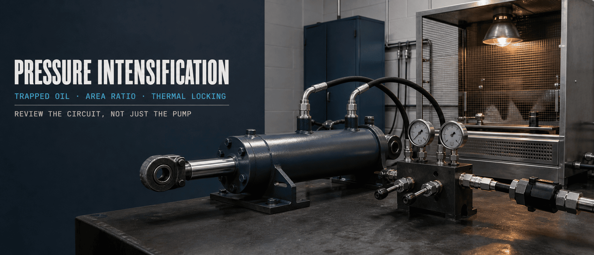 Hydraulic Cylinder Pressure Intensification at Thermal Locking: Dapat Repasuhin ng Mga Nakatagong Presyon ng OEM
