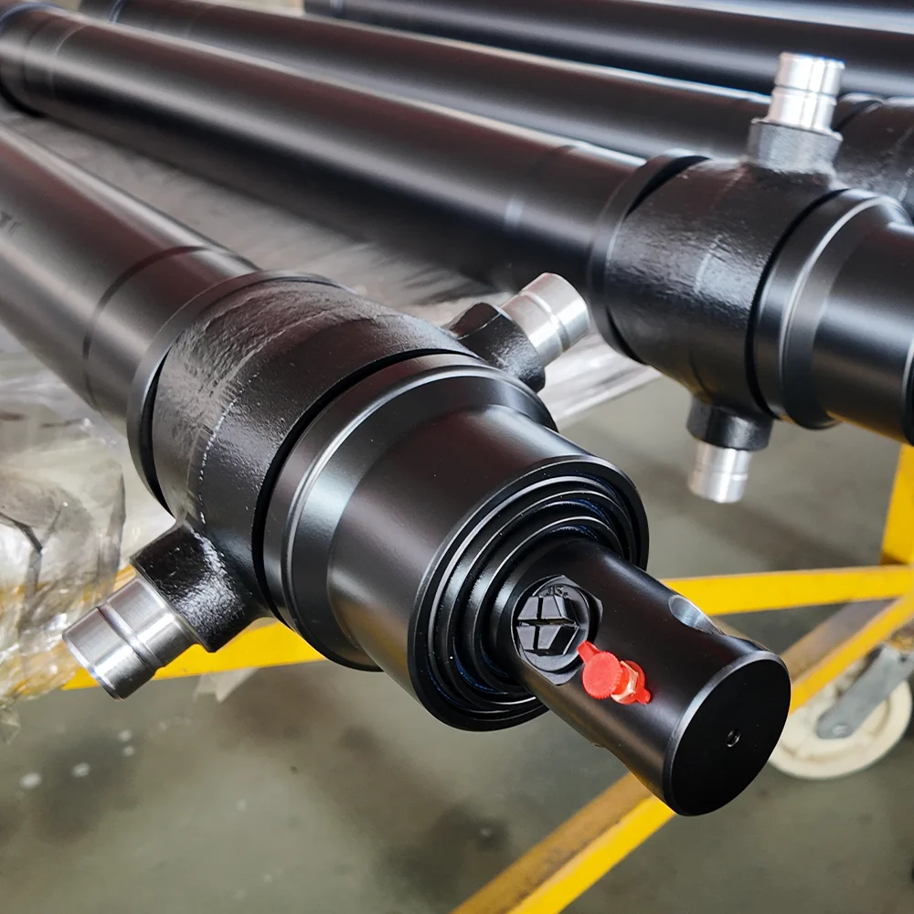 3-Stage Underbody Telescopic Tipping Cylinder para sa Dump Trailer 3-Stage Underbody Telescopic Tipping Cylinder para sa Dump Trailer