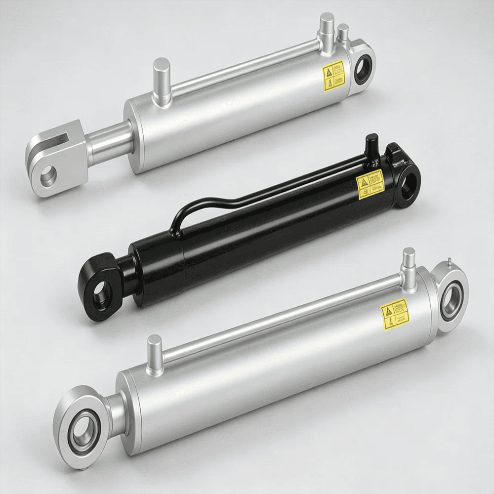 Double-Acting Welded Cross-Tube Hydraulic Cylinders