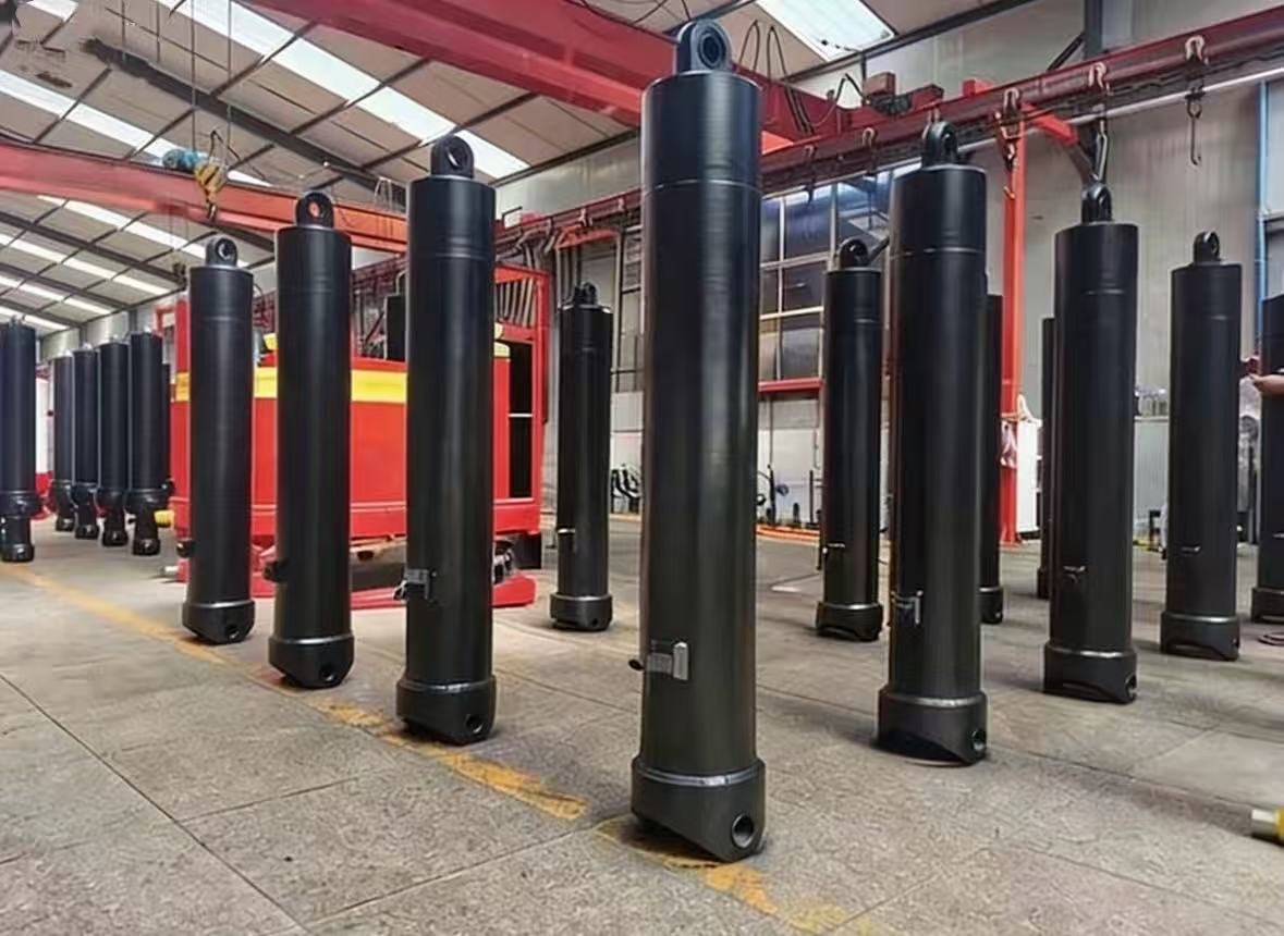 FEE-5TG-E191*4826 Multi-Stage Hydraulic Cylinder na Naka-front-Mounted