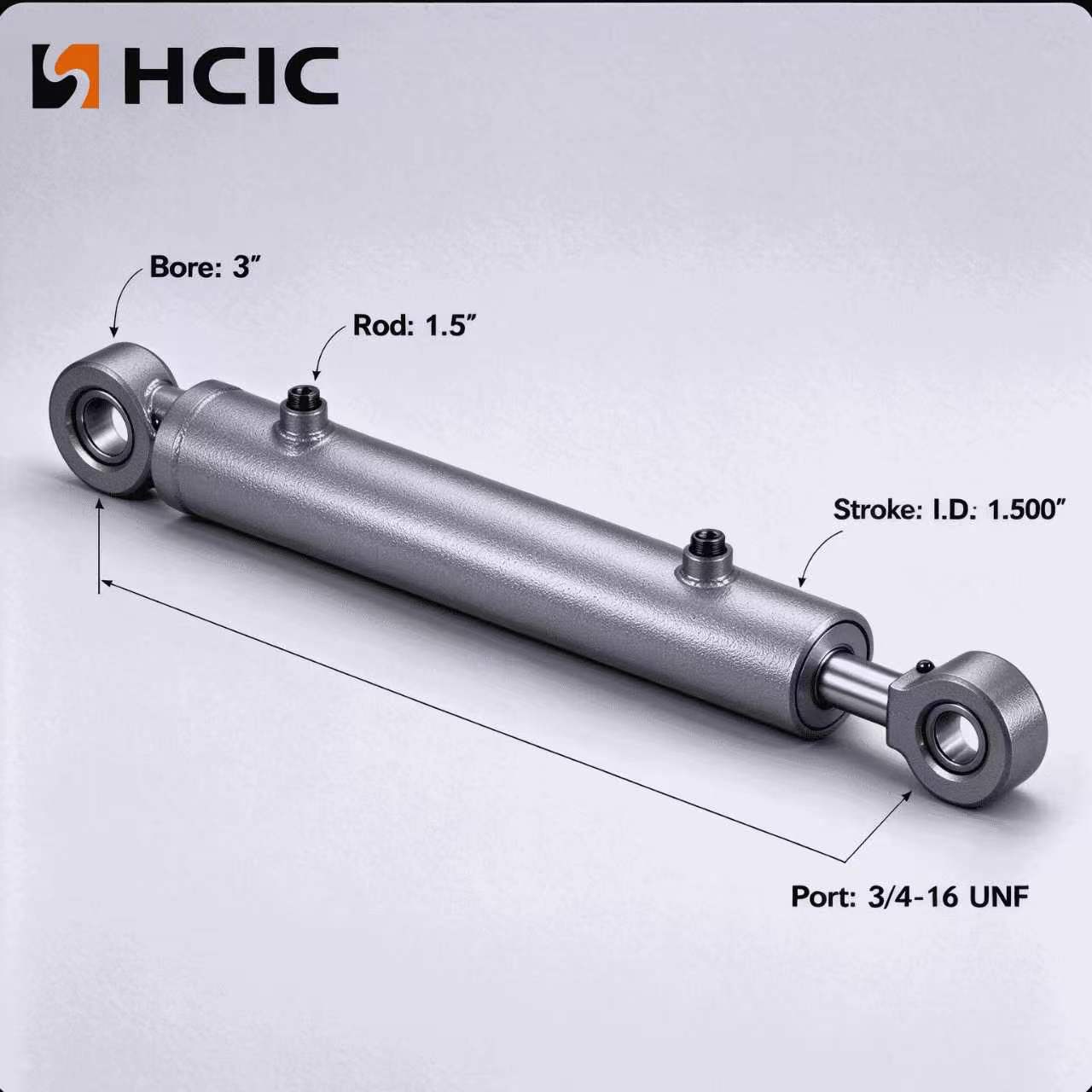 Lift & Reach Hydraulic Cylinder para sa Waste Collection Machinery