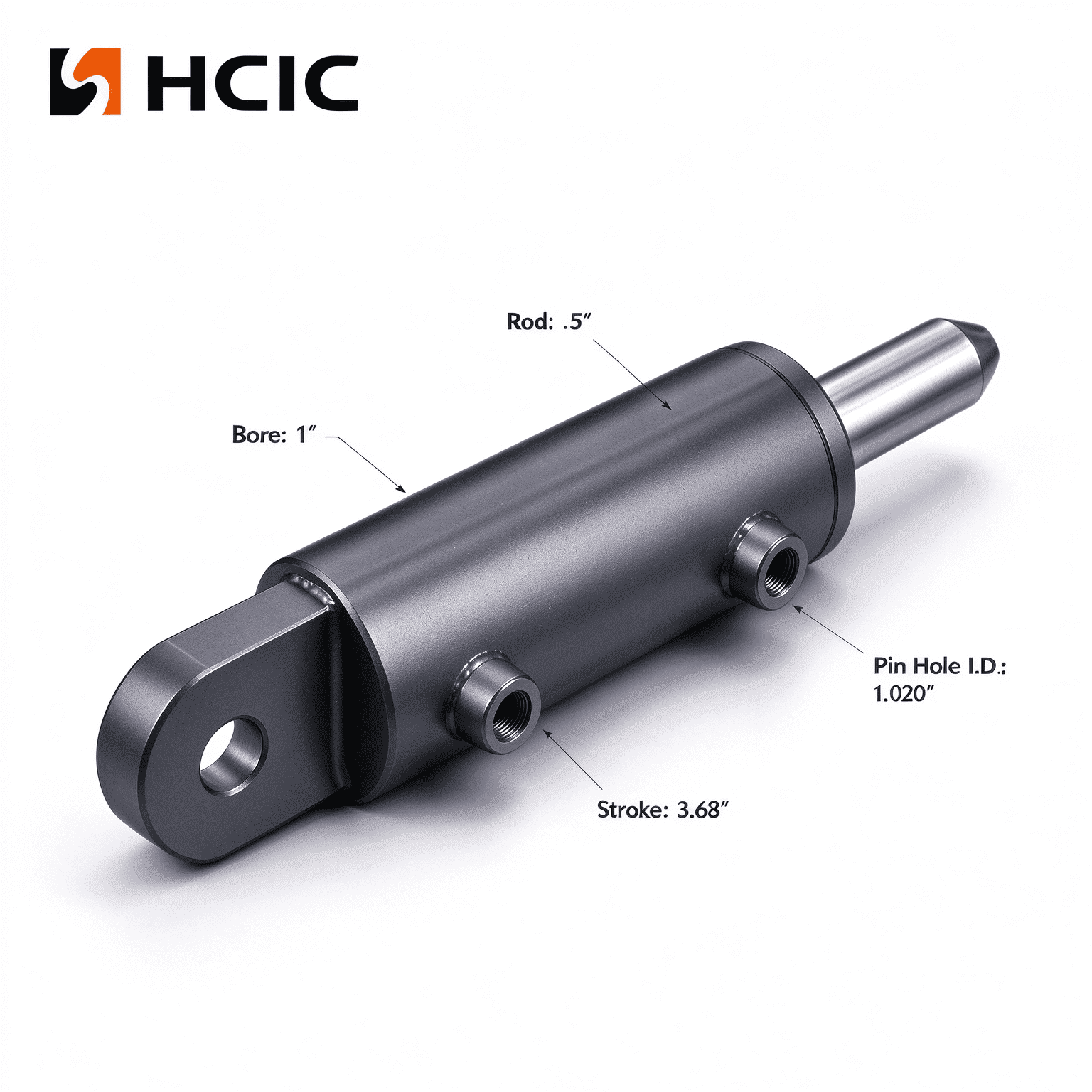 Tailgate Lock Hydraulic Cylinder para sa Waste Collection Equipment