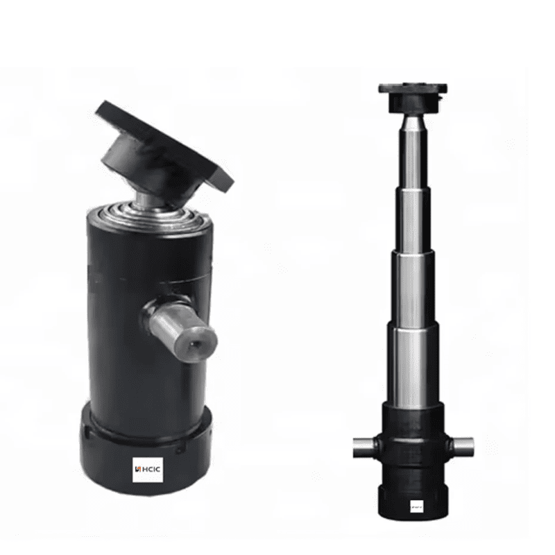 Maliit na Trailer Hydraulic Cylinder:4TG-E130x806