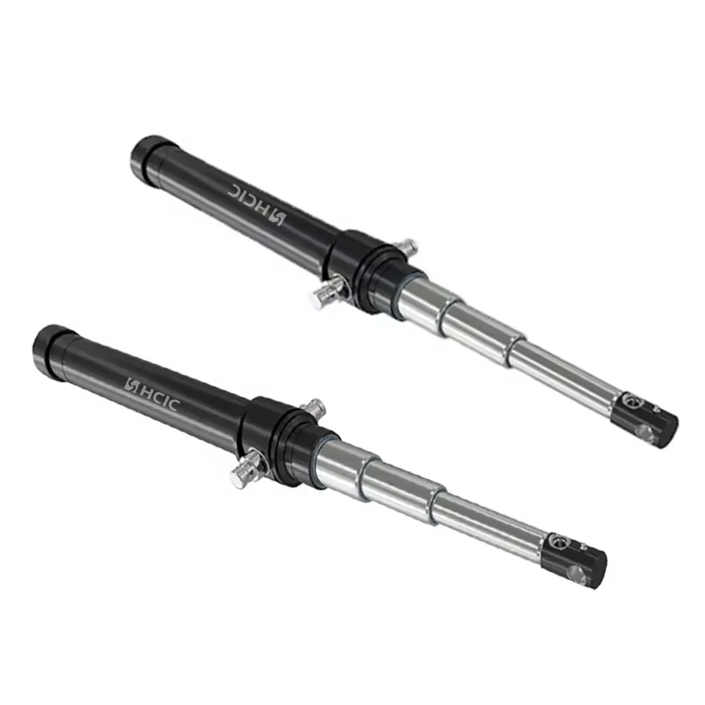Three-Stage Long-Body Ejector Cylinder para sa 39/43-Yard Waste Bodies