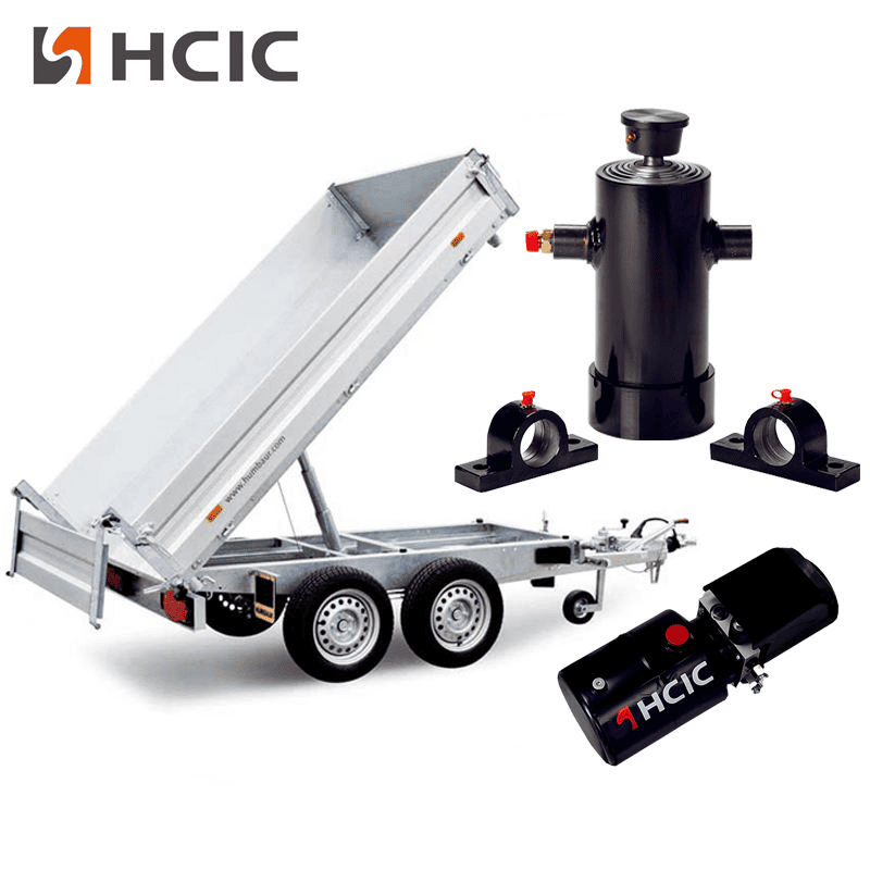 Underbody Telescopic Hydraulic Cylinder para sa mga Dump Trailer Underbody Telescopic Hydraulic Cylinder para sa mga Dump Trailer